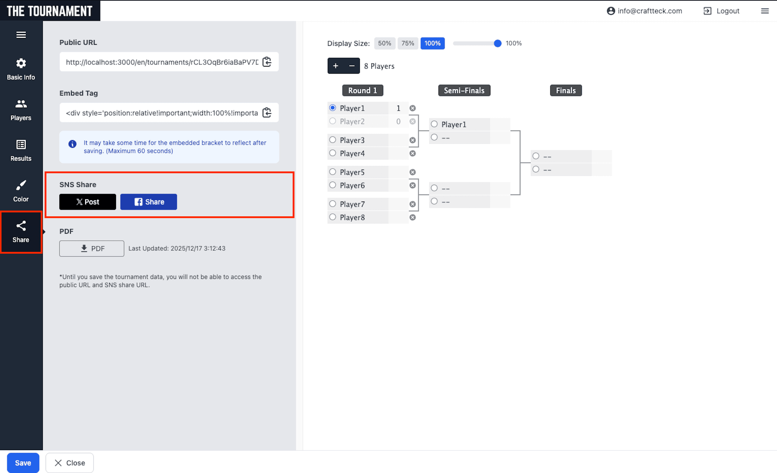 Social Media Sharing